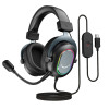 هدست گیمینگ فای فاین مدل AMPLIGAME H6 RGB